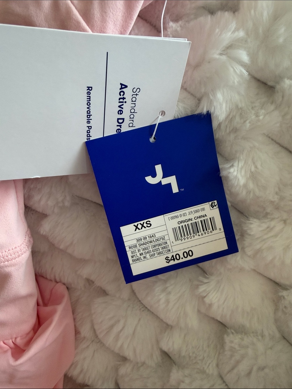 JoyLab Light Pink Ruffle Mini Athletic Dress - Picture 2 of 5